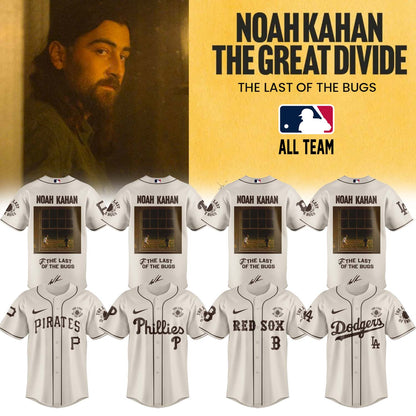 MLB All Team X Noah Kahan “The Great Divide: The Last Of The Bugs” Album 2026 Limited Edition Signature – Jersey