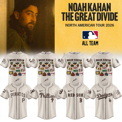 ,,MLB X Noah Kahan The Great Divide Tour Limited Edition Signature – Jersey 2-1