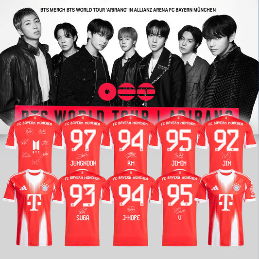 BTS WORLD TOUR ‘ARIRANG’ in Allianz Arena FC Bayern München Jersey