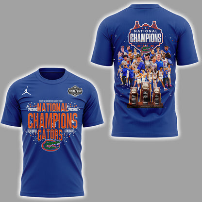 Limited Edition Florida Gators Men’s Basketball 3rd National Champions TShirt