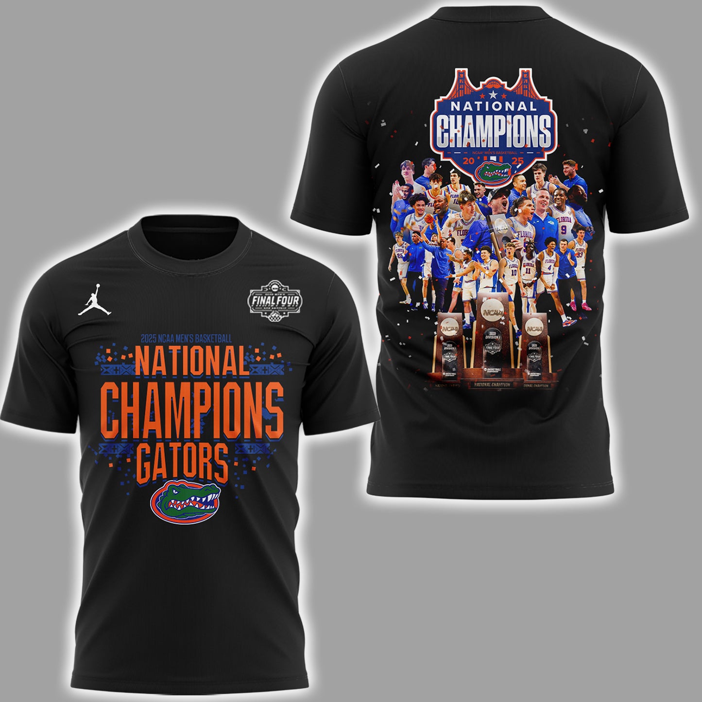 Limited Edition Florida Gators Men’s Basketball 3rd National Champions TShirt