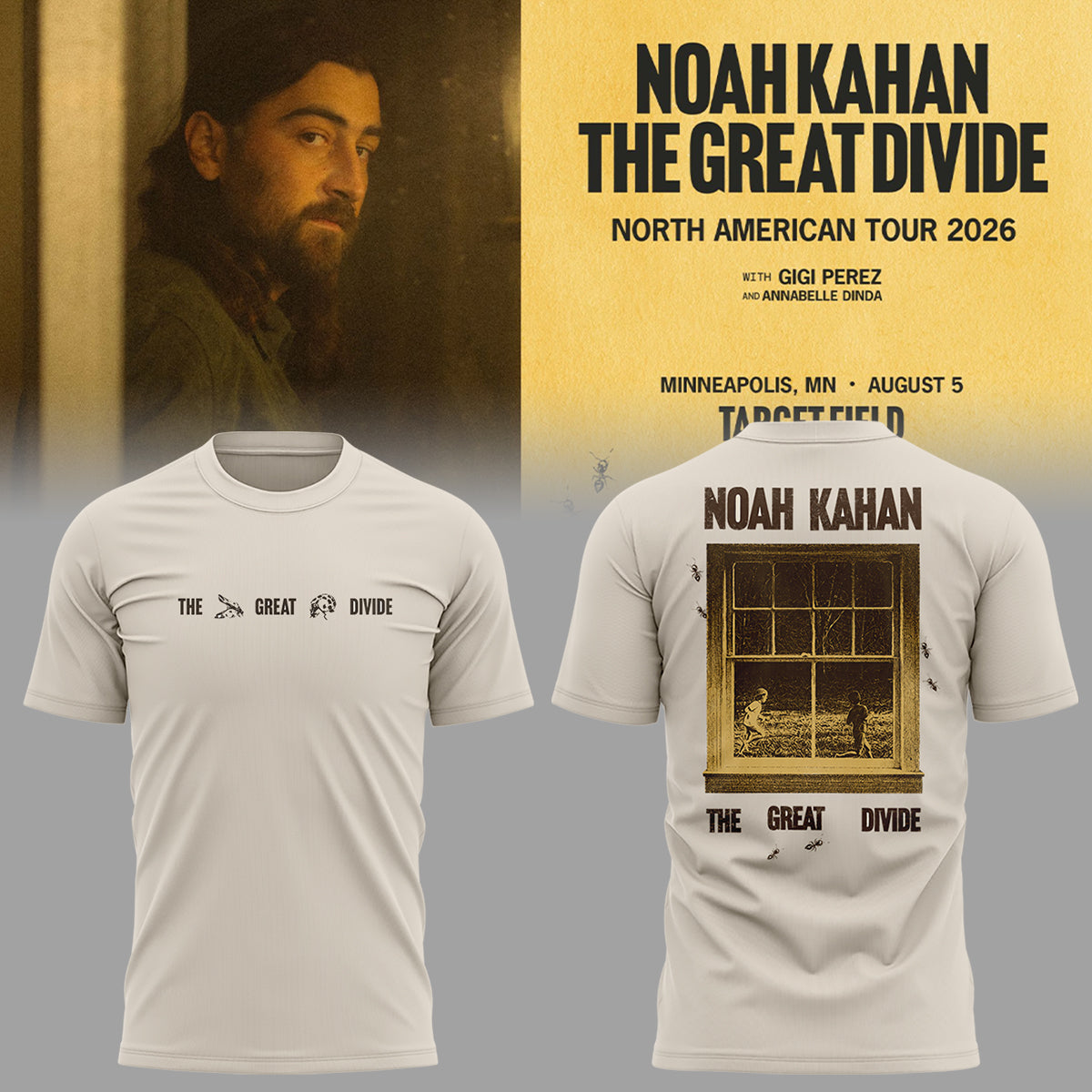Limited Edition The Great Divide Tour 2026 Shirt