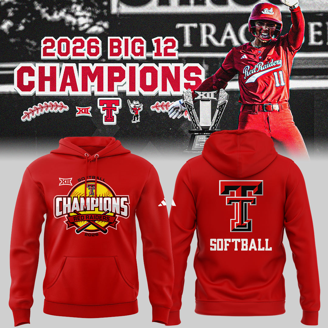 Limited Edition BACK-TO-BACK BIG 12 CHAMPIONS! 🏆 Hoodie