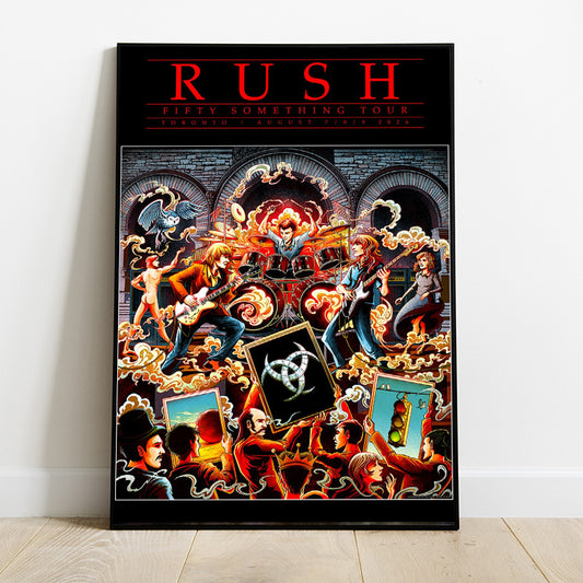Limited Edition Fifty Something Tour 2026 Poster
