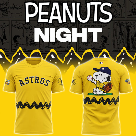 Astros x Peanuts Night ⚾🐶 Shirt