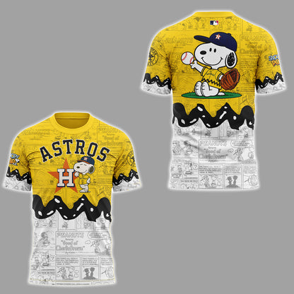 Astros x Peanuts Night ⚾🐶 Shirt