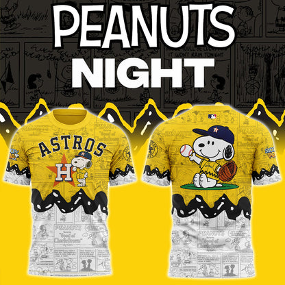 Astros x Peanuts Night ⚾🐶 Shirt