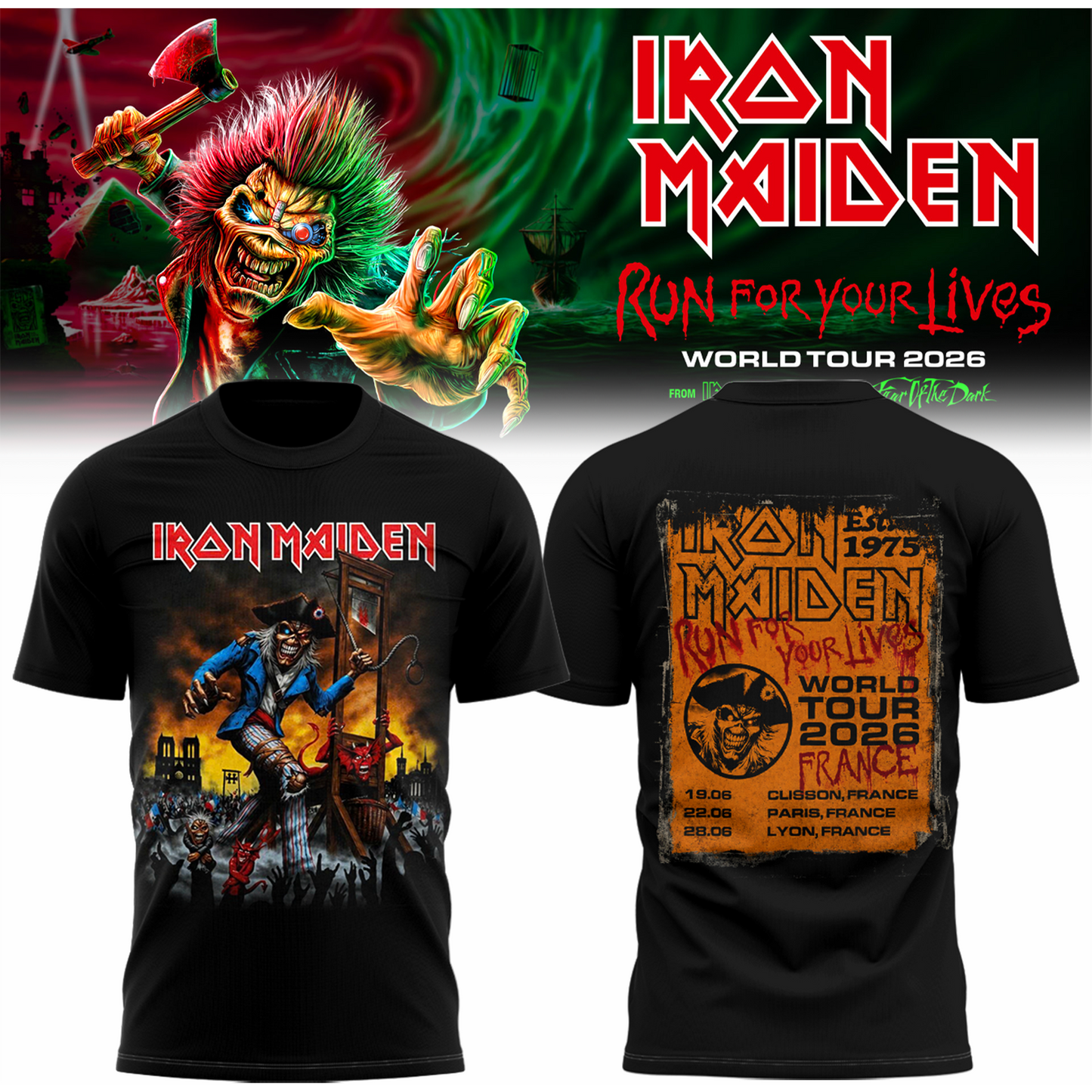 Limited Edition Run For Your Lives 2026 T-Shirt