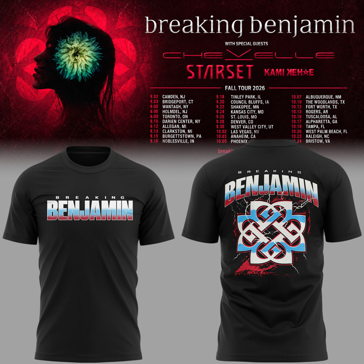 Limited Edition Fall Tour 2026 Shirt