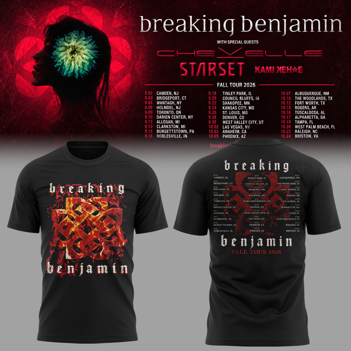 Limited Edition Fall Tour 2026 Shirt