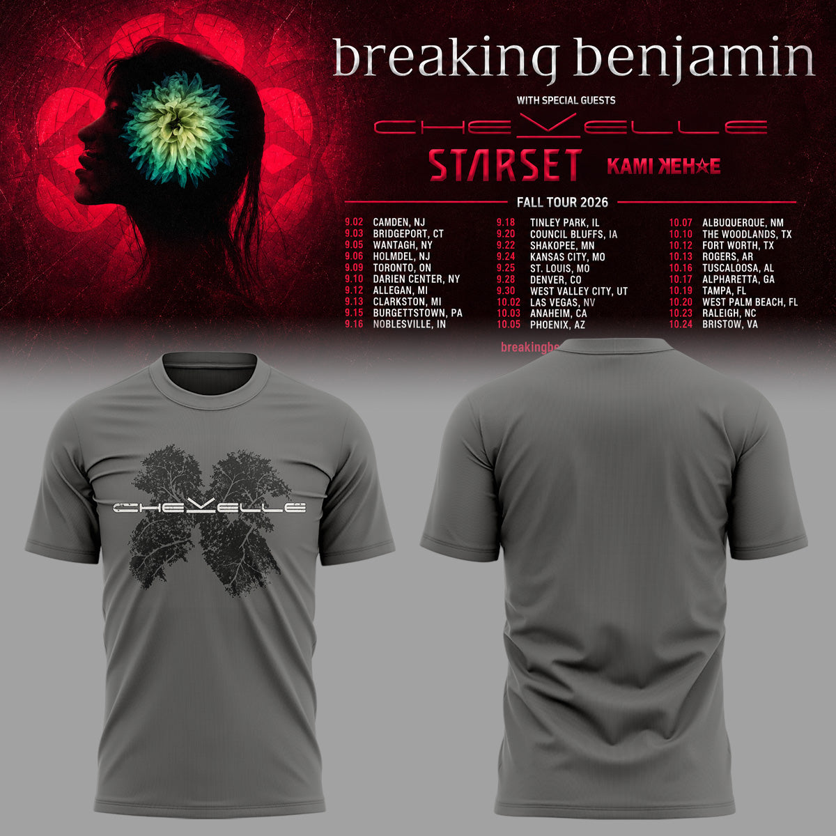 Limited Edition Fall Tour 2026 Shirt