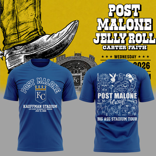 Limited Edition Big Ass Stadium Tour At Kauffman Stadium Shirt