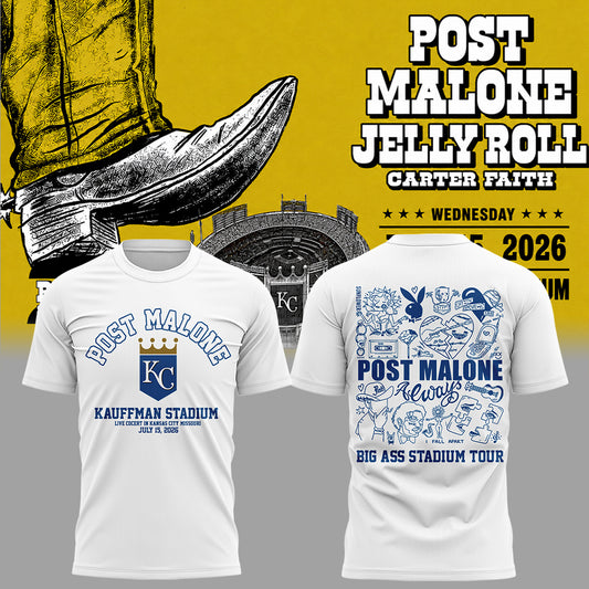 Limited Edition Big Ass Stadium Tour At Kauffman Stadium Shirt