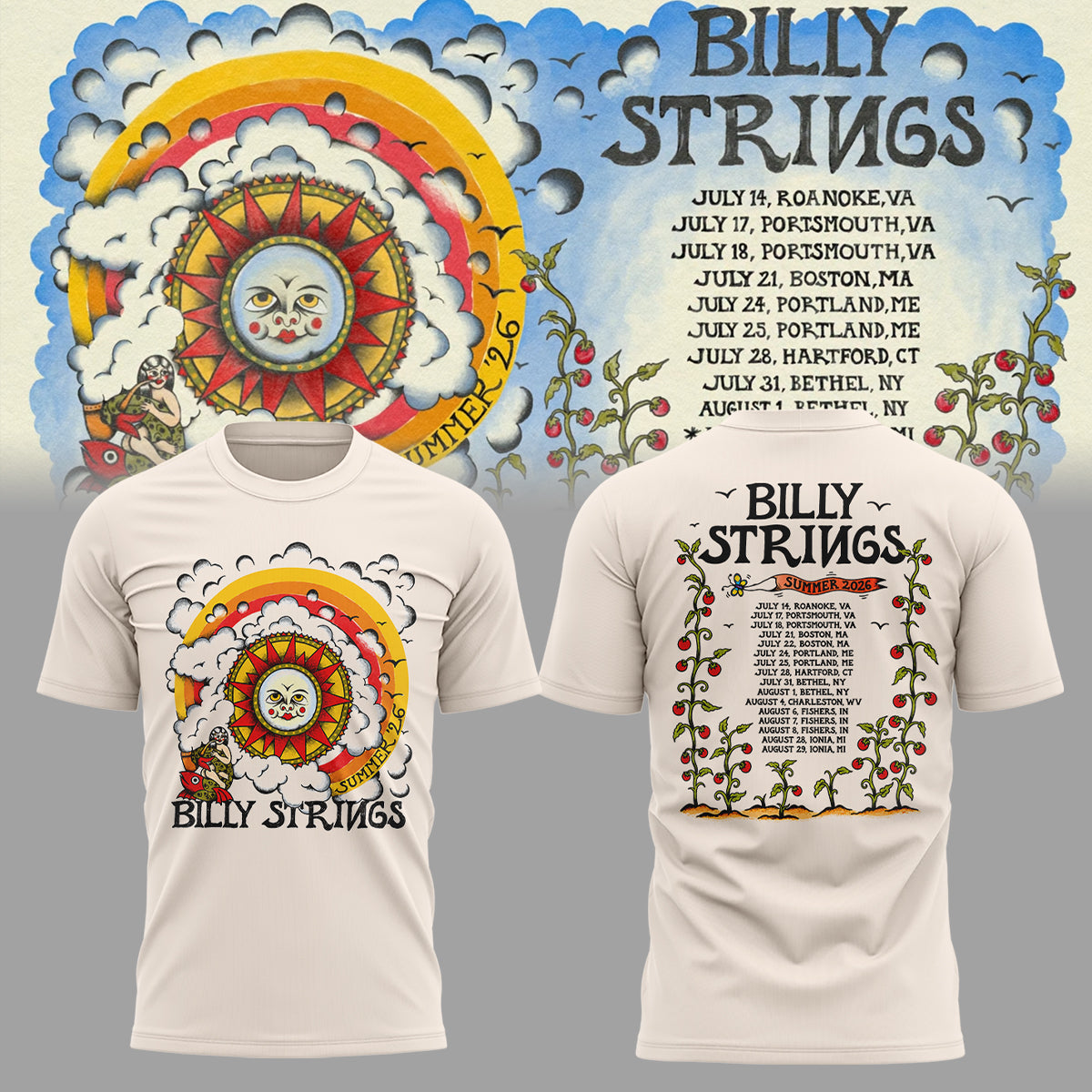 Limited Edition Summer Tour 2026 Shirt