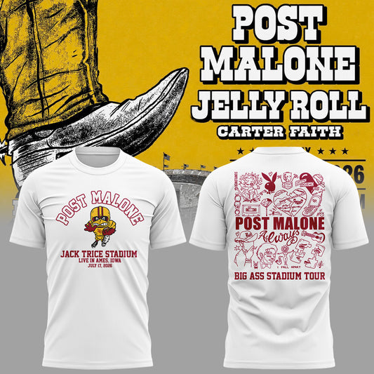 Limited Edition Big Ass Stadium Tour At Jack Trice Stadium Shirt