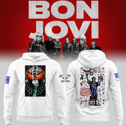 Limited Edition Bon Jovi Forever Tour 2026 Hoodie