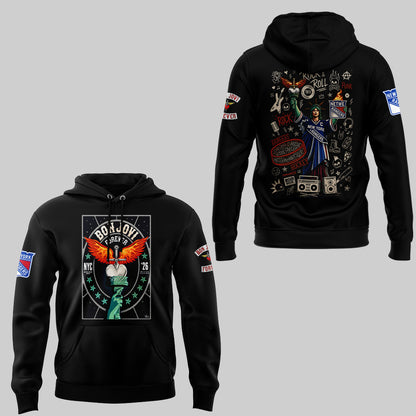 Limited Edition Bon Jovi Forever Tour 2026 Hoodie