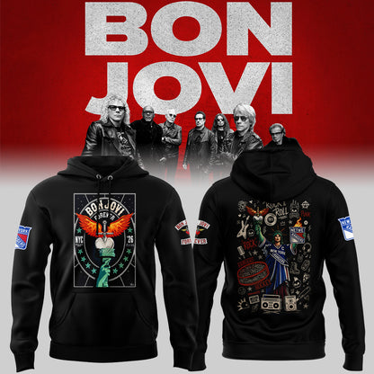 Limited Edition Bon Jovi Forever Tour 2026 Hoodie