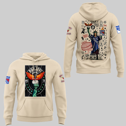 Limited Edition Bon Jovi Forever Tour 2026 Hoodie