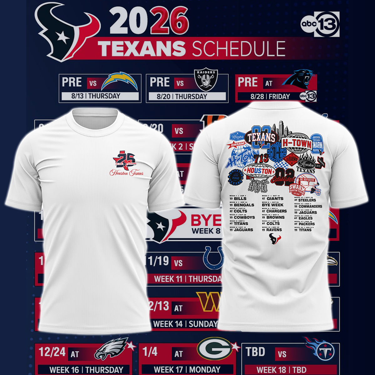 Limited Edition SCHEDULE RELEASE Shirt