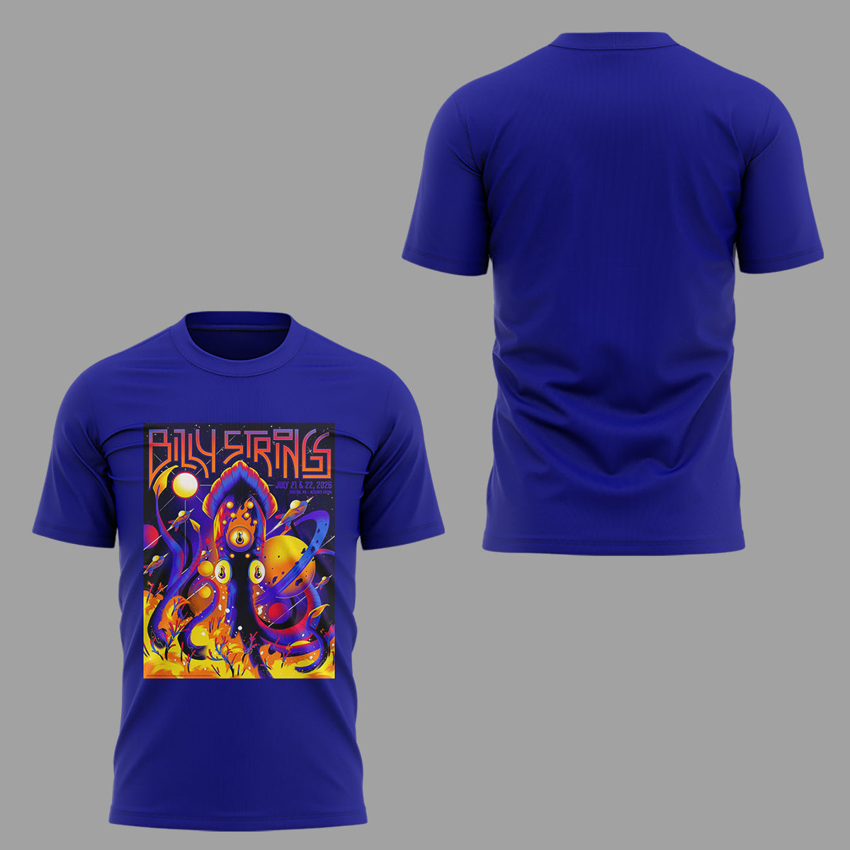 Limited Edition Billy Strings tour 2026 tshirt