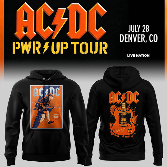 Limited Edition AC/DC Power Up Tour 2026 Hoodie