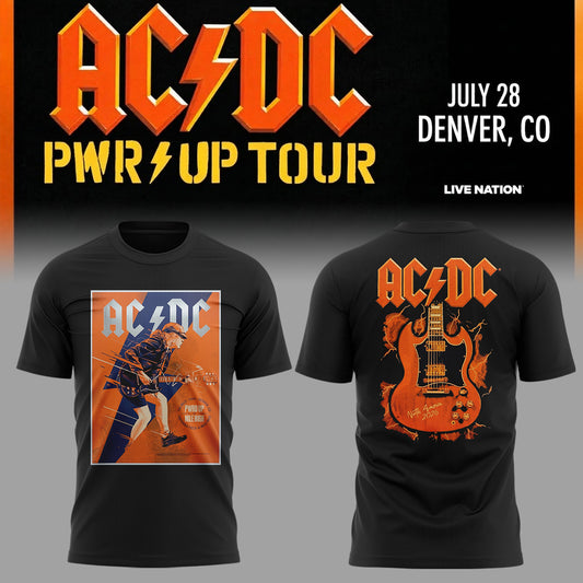 Limited Edition AC/DC Power Up Tour 2026 tshirt