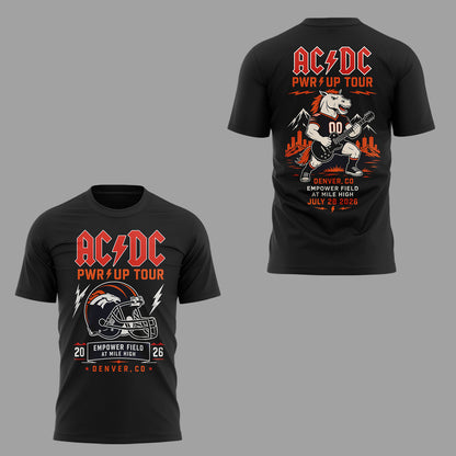 Limited Edition AC/DC Power Up Tour 2026 tshirt