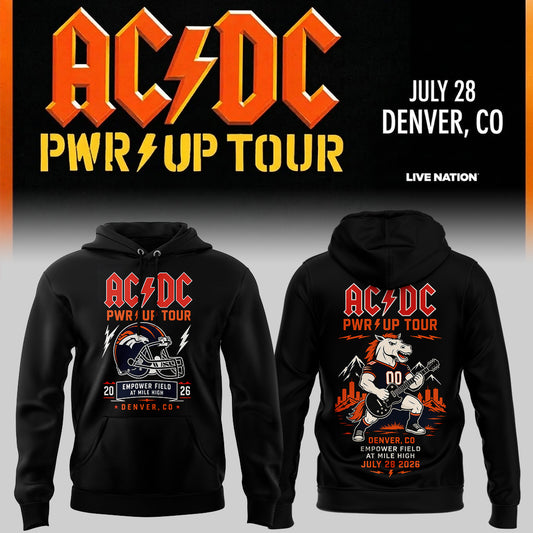 Limited Edition AC/DC Power Up Tour 2026 Hoodie