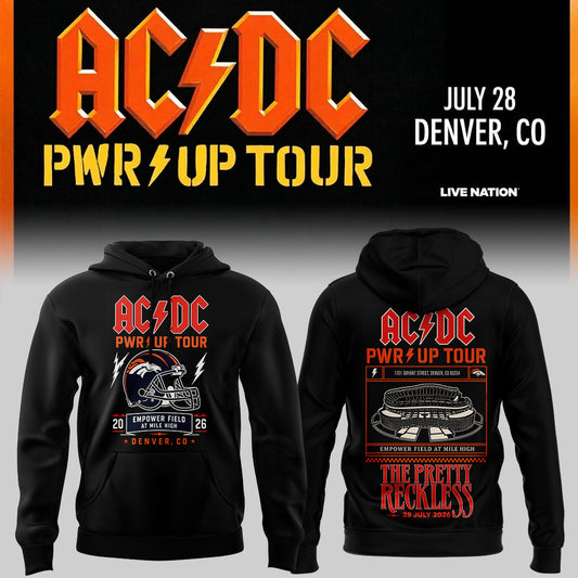Limited Edition AC/DC Power Up Tour 2026 Hoodie