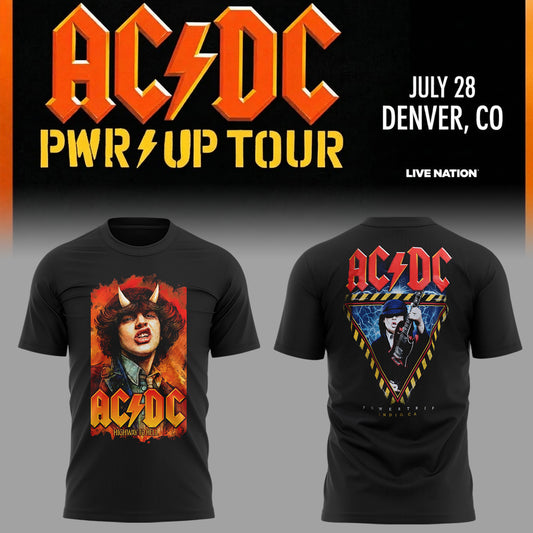 Limited Edition AC/DC Power Up Tour 2026 tshirt