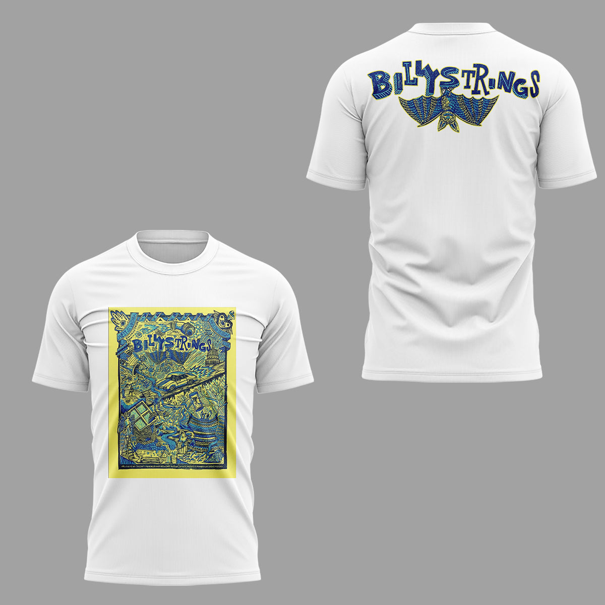Limited Edition Billy Strings tour 2026 tshirt