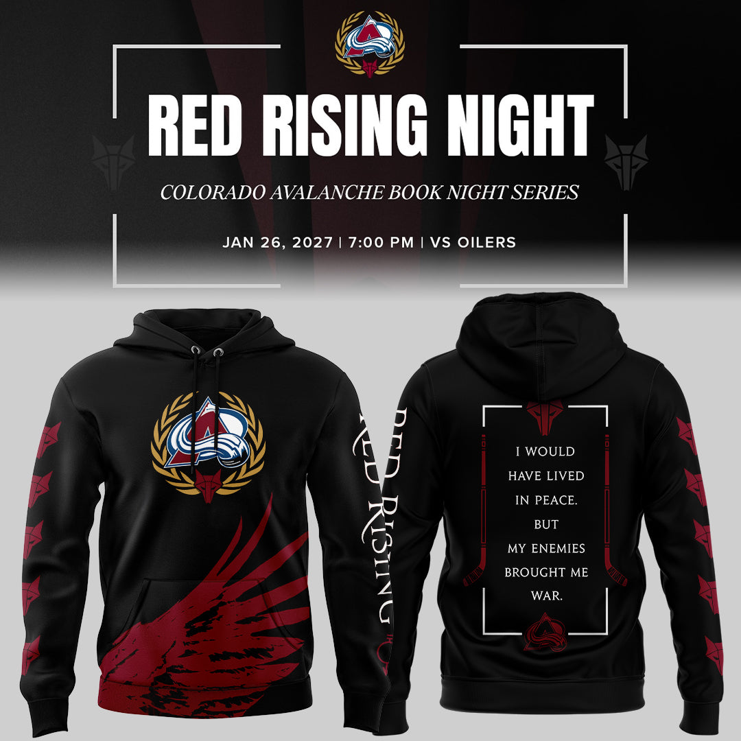 Limited Edition Red Rising Night Hoodie
