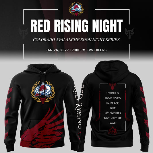 Limited Edition Red Rising Night Hoodie