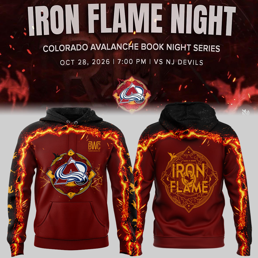 Limited Edition Iron Flame Night Hoodie