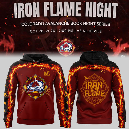 Limited Edition Iron Flame Night Hoodie