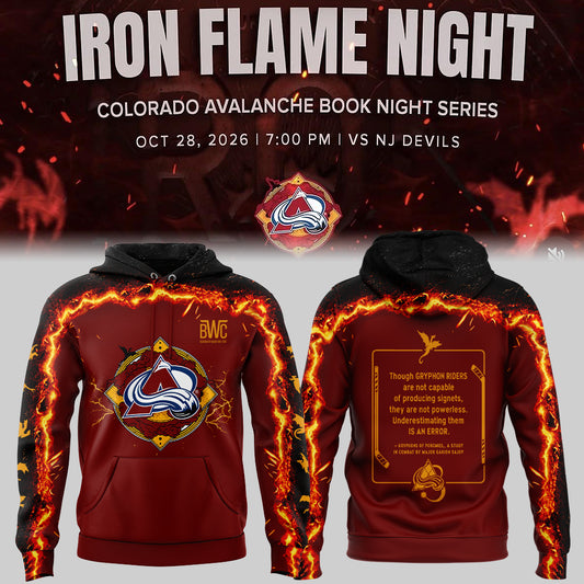 Limited Edition Iron Flame Night Hoodie
