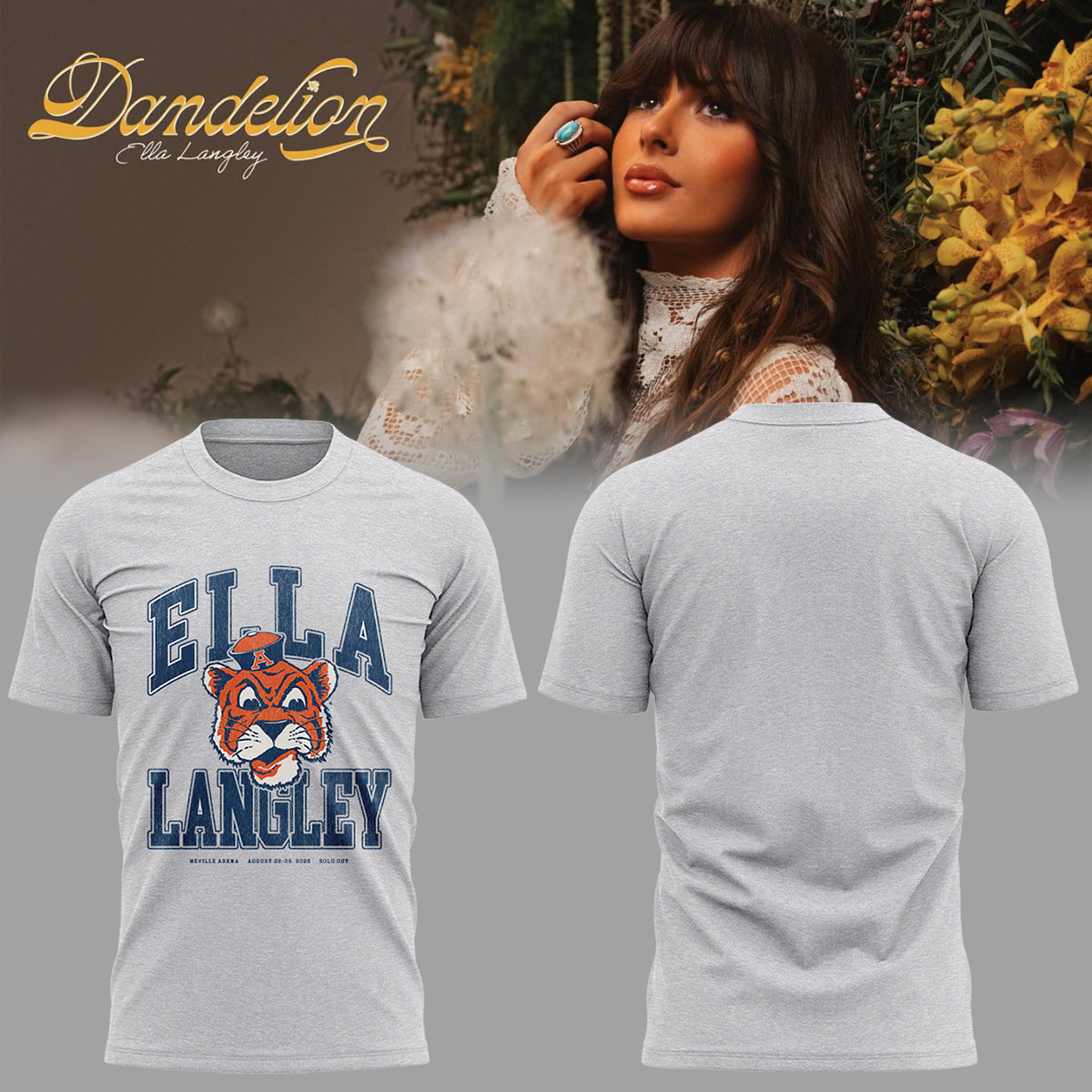 E.Langley “The Dandelion Tour” in Auburn,AL Shirt