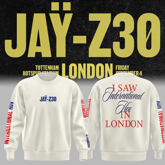 Limited Edition J-Z30 Tour LONDON Sweatshirt
