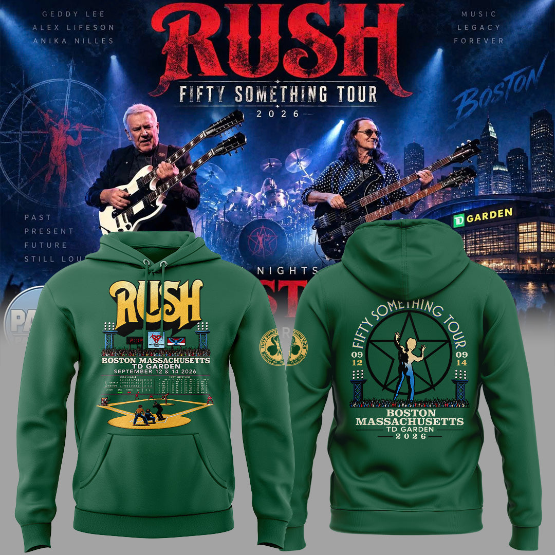 Limited Edition Fifty Something Tour At Boston, Massachusetts Hoodie
