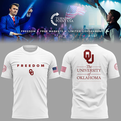 Limited Edition University of Oklahoma x Turning Point USA Shirt