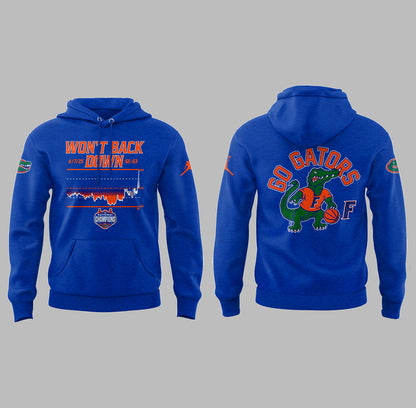 Limited Edition Florida Basketball: Won’t Back Down National Champions Hoodie