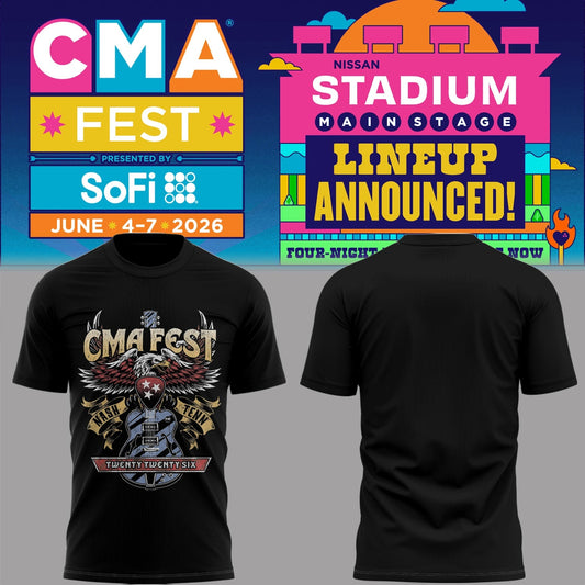 Limited Edition CMA FEST 2026 Shirt-PA060226010
