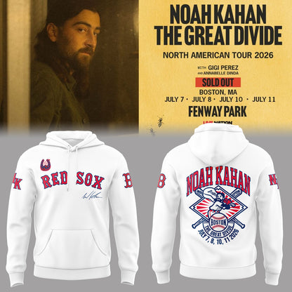 Limited Editon The Great Divide Tour At Fenway Park Boston Hoodie-PA070626018