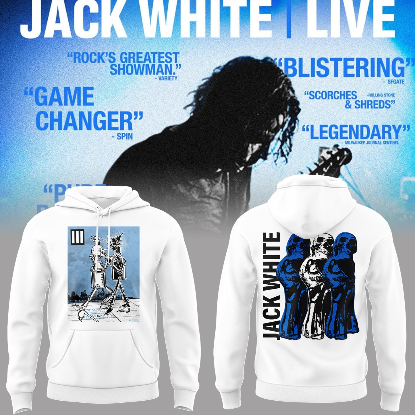 Limited Edition Jack White Tour 2026 Hoodie