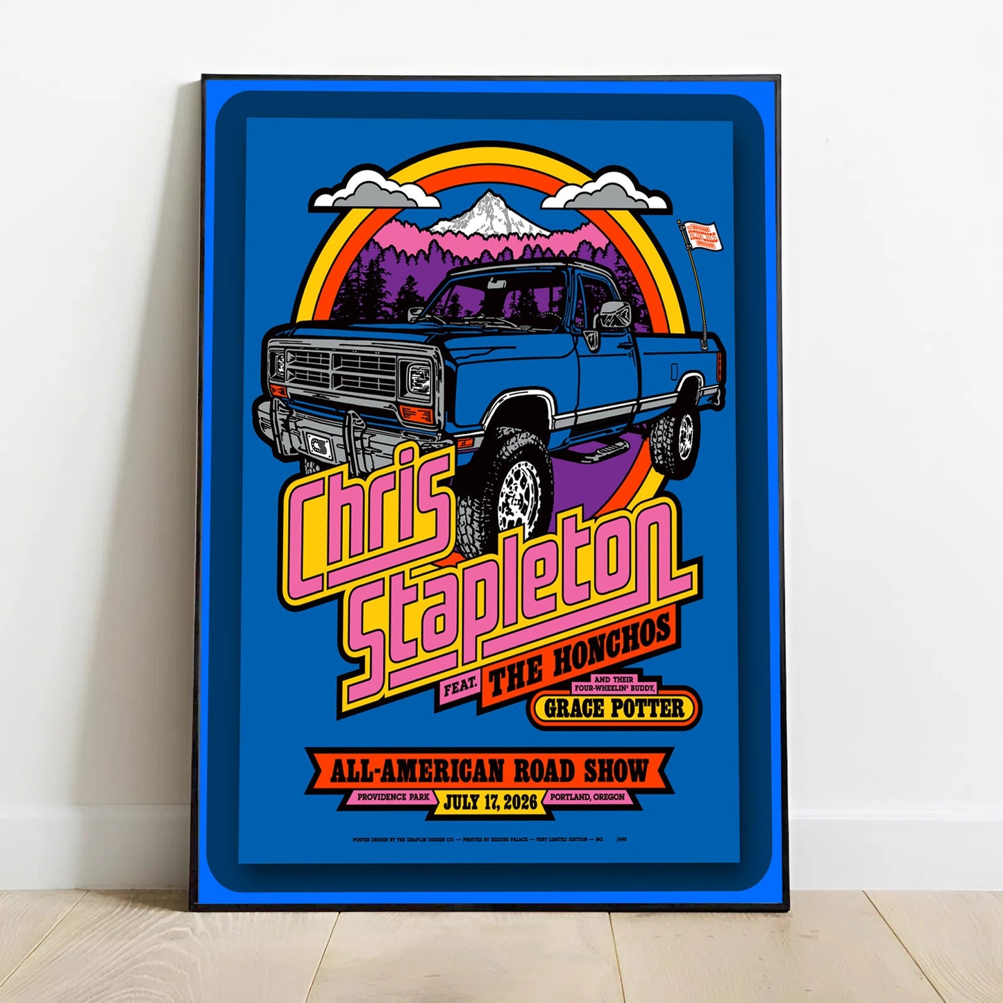 Limited Edition All-American Road Show 2026 in Providence Park Poster