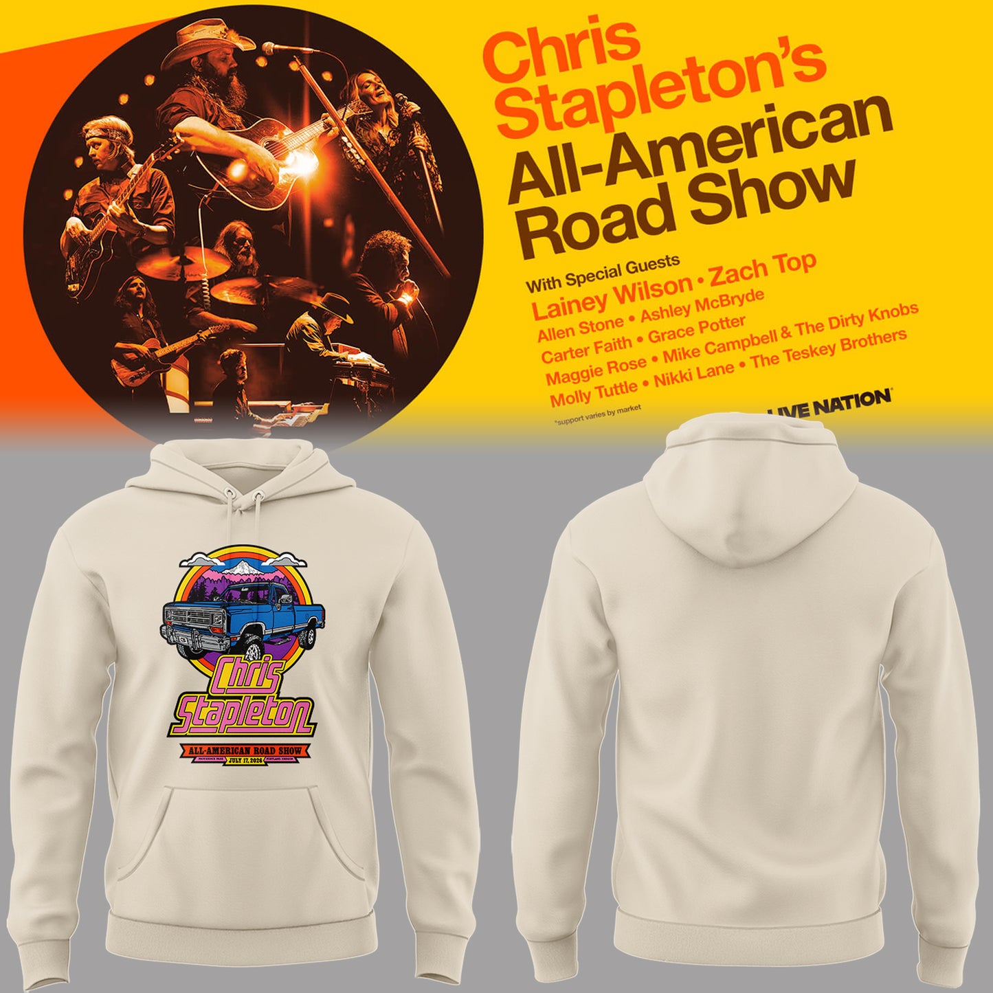 Limited Edition “All-American Road Show” in Providence Park Hoodie