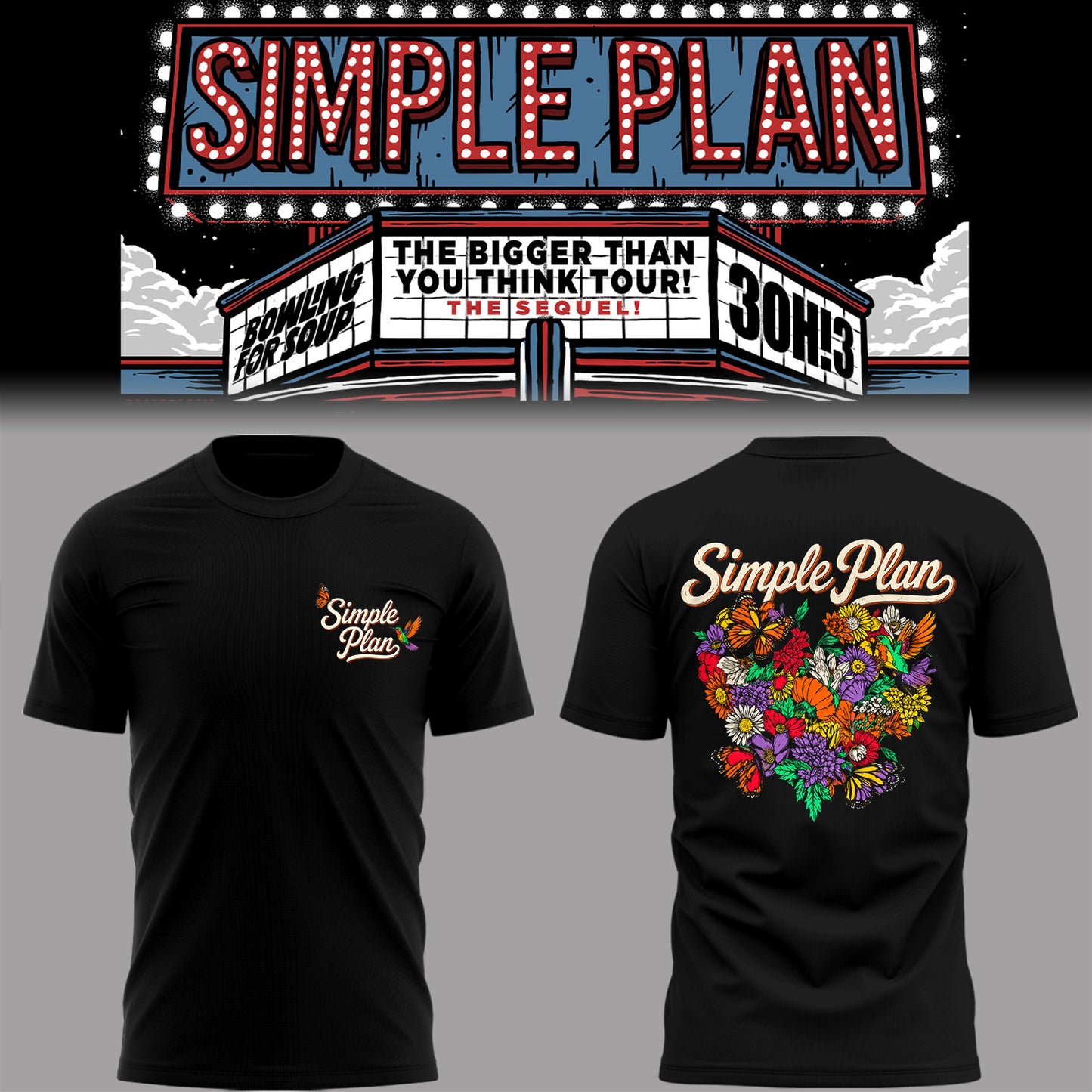 Limited Edition Bigger Than You Think! Tour Shirt