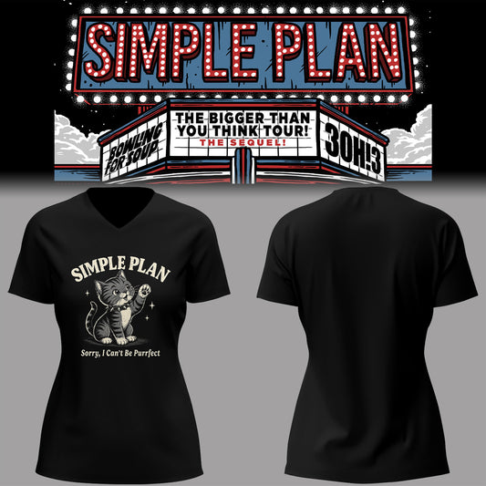 Limited Edition Bigger Than You Think! Tour V-neck TShirt