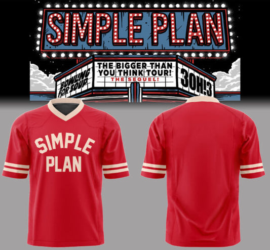 Limited Edition Bigger Than You Think! Tour Football Jersey